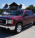 gmc sierra 1500 2008 maroon sle gasoline 8 cylinders 2 wheel drive automatic 76087