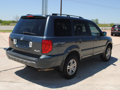 honda pilot 2005 blue suv gasoline 6 cylinders all whee drive automatic 76087