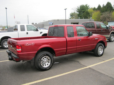 ford ranger 2010 red gasoline 6 cylinders 4 wheel drive automatic with overdrive 13502