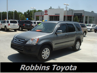 honda cr v 2006 gray suv ex gasoline 4 cylinders all whee drive automatic 75503