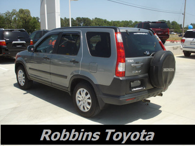 honda cr v 2006 gray suv ex gasoline 4 cylinders all whee drive automatic 75503