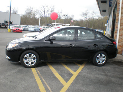 hyundai elantra 2010 black sedan gasoline 4 cylinders front wheel drive automatic 13502