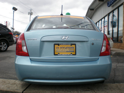 hyundai accent 2010 lt blue sedan gls gasoline 4 cylinders front wheel drive automatic with overdrive 13502