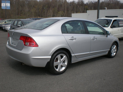 honda civic 2008 silver sedan ex gasoline 4 cylinders front wheel drive automatic 13502