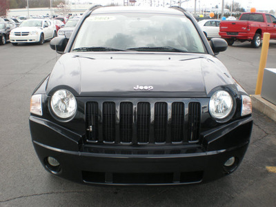jeep compass 2008 black suv sport gasoline 4 cylinders 4 wheel drive automatic 13502
