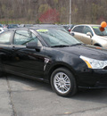 ford focus 2008 black coupe gasoline 4 cylinders front wheel drive 5 speed manual 13502