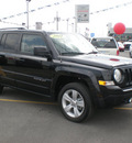 jeep patriot 2011 black suv gasoline 4 cylinders 4 wheel drive automatic with overdrive 13502