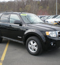 ford escape 2008 black suv xlt gasoline 4 cylinders front wheel drive automatic with overdrive 13502