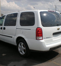 chevrolet uplander 2008 white van gasoline 6 cylinders front wheel drive automatic 13502