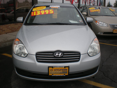 hyundai accent 2010 silver sedan gls gasoline 4 cylinders front wheel drive automatic with overdrive 13502