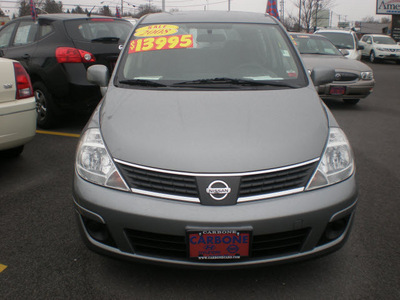 nissan versa 2008 gray hatchback gasoline 4 cylinders front wheel drive automatic with overdrive 13502