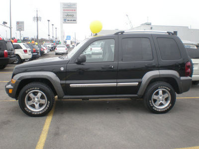 jeep liberty 2006 black suv sport gasoline 6 cylinders 4 wheel drive automatic with overdrive 13502
