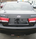 hyundai sonata 2007 black sedan gl gasoline 4 cylinders front wheel drive automatic 13502