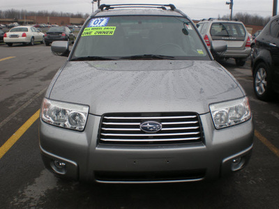 subaru forester 2007 gray suv 2 5 x premium gasoline 4 cylinders all whee drive automatic 13502