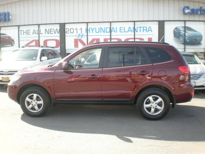 hyundai santa fe 2008 maroon suv gls gasoline 6 cylinders front wheel drive automatic 13502