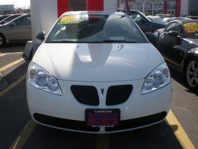 pontiac g6 2007 white gt gasoline 6 cylinders front wheel drive automatic 13502