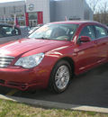 chrysler sebring 2008 red sedan touring gasoline 4 cylinders front wheel drive automatic 13502