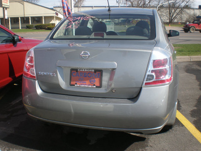 nissan sentra 2008 gray sedan gasoline 4 cylinders front wheel drive automatic 13502