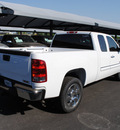 gmc sierra 1500 2011 summ white pickup truck sle flex fuel 8 cylinders 2 wheel drive automatic 76087