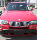 bmw x3 2008 red suv 3 0si gasoline 6 cylinders all whee drive automatic 13502