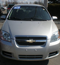 chevrolet aveo 2008 silver sedan gasoline 4 cylinders front wheel drive automatic 13502