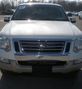 ford explorer 2007 white suv eddie bauer gasoline 6 cylinders 4 wheel drive automatic with overdrive 13502