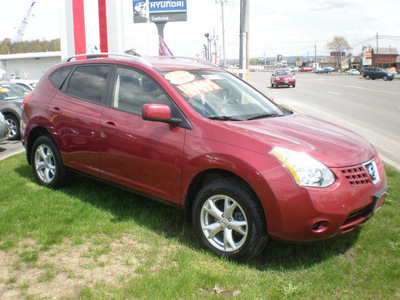 nissan rogue 2008 maroon suv gasoline 4 cylinders all whee drive automatic 13502