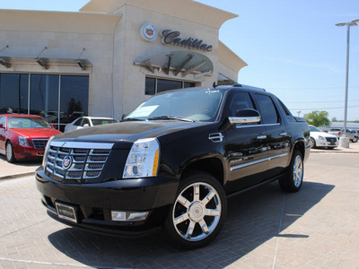 cadillac escalade ext 2011 black rave suv premium flex fuel 8 cylinders all whee drive automatic 76087