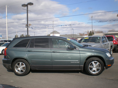 chrysler pacifica 2007 green suv touring gasoline 6 cylinders front wheel drive automatic 13502