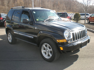 jeep liberty 2007 black suv limited gasoline 6 cylinders 4 wheel drive automatic with overdrive 13502