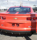 chevrolet camaro 2010 orange coupe lt gasoline 6 cylinders rear wheel drive 6 speed manual 13502