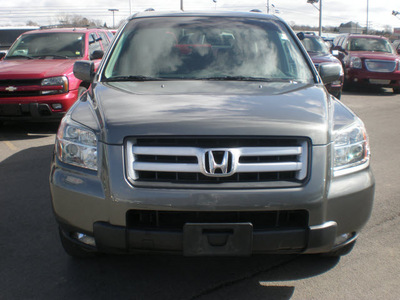 honda pilot 2007 gray suv ex gasoline 6 cylinders all whee drive automatic 13502