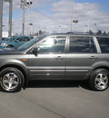 honda pilot 2007 gray suv ex gasoline 6 cylinders all whee drive automatic 13502
