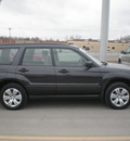 subaru forester 2008 gray suv 2 5 x gasoline 4 cylinders all whee drive automatic 13502