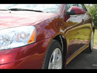pontiac g6 2010 red sedan flex fuel 4 cylinders front wheel drive automatic 75570