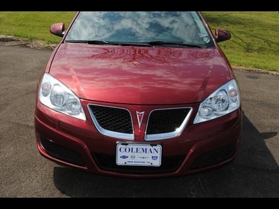 pontiac g6 2010 red sedan flex fuel 4 cylinders front wheel drive automatic 75570