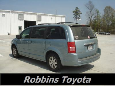 chrysler town and country 2008 lt  blue van touring gasoline 6 cylinders front wheel drive automatic 75503