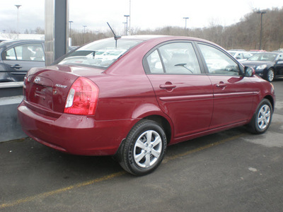 hyundai accent 2010 maroon sedan gls gasoline 4 cylinders front wheel drive automatic with overdrive 13502