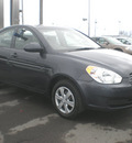 hyundai accent 2009 gray sedan gls gasoline 4 cylinders front wheel drive automatic 13502