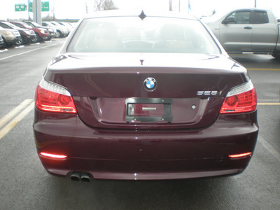 bmw 528i 2009 maroon sedan xdrive gasoline 6 cylinders all whee drive automatic 13502