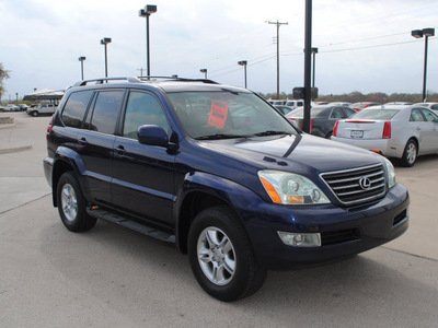 lexus gx 470 2006 blue suv gasoline 8 cylinders 4 wheel drive automatic 76087