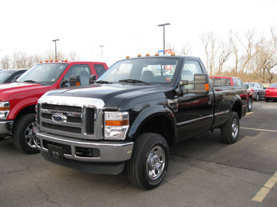 ford f 250 2008 black pickup truck super duty gasoline 8 cylinders 4 wheel drive automatic 13502