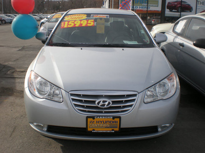 hyundai elantra 2010 silver sedan gasoline 4 cylinders front wheel drive automatic 13502