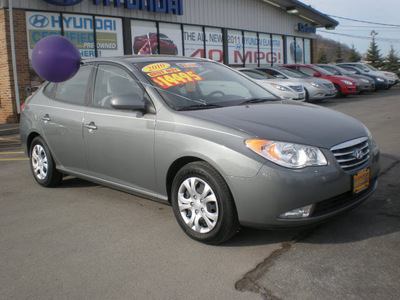 hyundai elantra 2010 gray sedan gasoline 4 cylinders front wheel drive automatic 13502