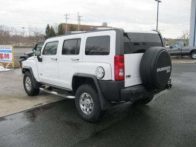 hummer h3 2008 white suv luxury gasoline 5 cylinders 4 wheel drive automatic 13502