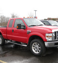 ford f 350 2008 red super duty diesel 8 cylinders 4 wheel drive automatic 13502