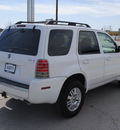 mercury mariner 2005 white suv gasoline 6 cylinders all whee drive automatic with overdrive 76087
