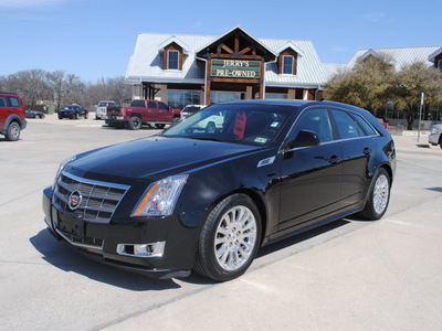 cadillac cts 2010 black wagon gasoline 6 cylinders rear wheel drive automatic 76087