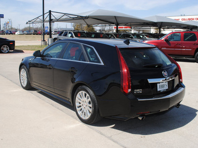 cadillac cts 2010 black wagon gasoline 6 cylinders rear wheel drive automatic 76087