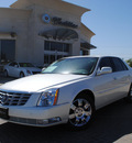 cadillac dts 2011 white diam sedan platinum collection gasoline 8 cylinders front wheel drive automatic 76087